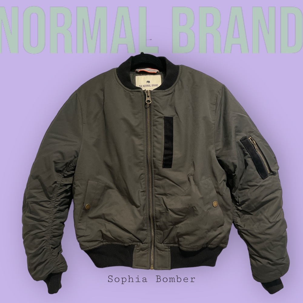 The Normal Brand Sophia Bomber Jacket - Picture 2 of 9